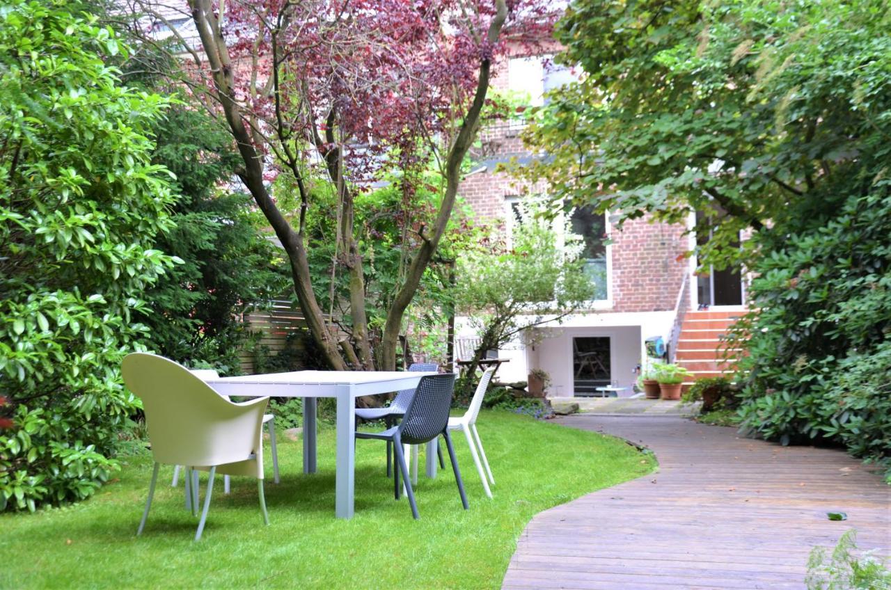 Gaestezimmer Mit Garten In Fischeln Krefeld Bagian luar foto